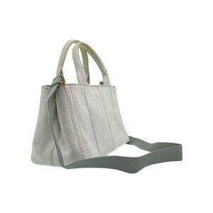 Prada Denim Handbag Bag Canapa